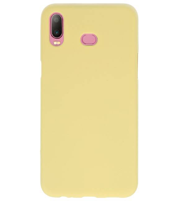 Color TPU Case for Samsung Galaxy A6s Yellow