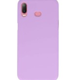 Color TPU Hoesje voor Samsung Galaxy A6s Paars