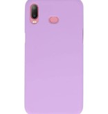 Coque TPU Couleur pour Samsung Galaxy A6s Violet