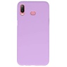 Coque TPU Couleur pour Samsung Galaxy A6s Violet