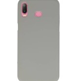 Color TPU Hoesje voor Samsung Galaxy A6s Grijs