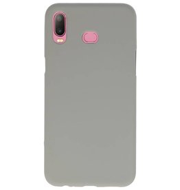 Coque TPU Couleur pour Samsung Galaxy A6s Gris