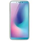 Farve TPU Taske til Samsung Galaxy A6s Grå