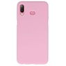 Color TPU Hoesje voor Samsung Galaxy A6s Roze