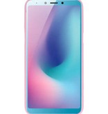 Coque TPU Couleur pour Samsung Galaxy A6s Rose