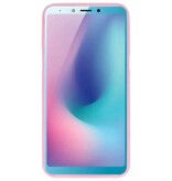 Custodia in TPU a colori per Samsung Galaxy A6s Pink