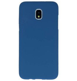 Farb-TPU-Hülle für Samsung Galaxy J3 2018 Navy