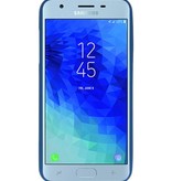 Coque TPU couleur pour Samsung Galaxy J3 2018 Marine