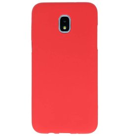 Color TPU Hoesje voor Samsung Galaxy J3 2018 Rood