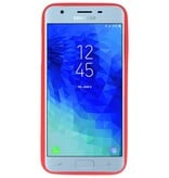 Funda TPU Color para Samsung Galaxy J3 2018 Rojo