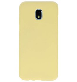 Farb-TPU-Hülle für Samsung Galaxy J3 2018 Yellow