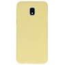 Coque TPU couleur pour Samsung Galaxy J3 2018 Jaune