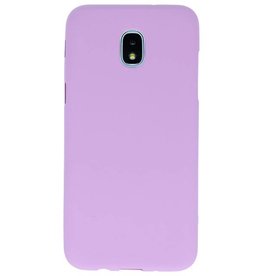 Color TPU Case for Samsung Galaxy J3 2018 Purple