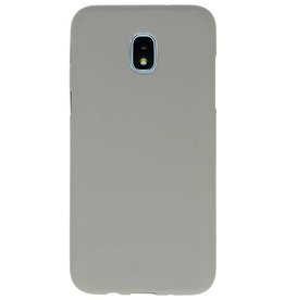 Color TPU Hoesje voor Samsung Galaxy J3 2018 Grijs