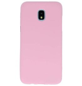 Farb-TPU-Hülle für Samsung Galaxy J3 2018 Pink