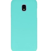Coque TPU couleur pour Samsung Galaxy J3 2018 Turquoise
