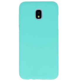 Color TPU Hoesje voor Samsung Galaxy J3 2018 Turquoise