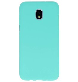 Coque TPU couleur pour Samsung Galaxy J3 2018 Turquoise