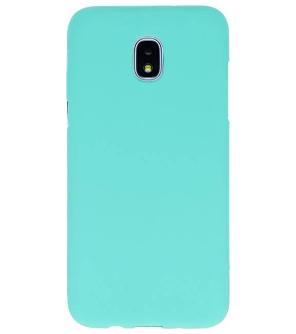 Color TPU Case for Samsung Galaxy J3 2018 Turquoise