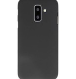 Color TPU Hoesje voor Samsung Galaxy A6 Plus Zwart