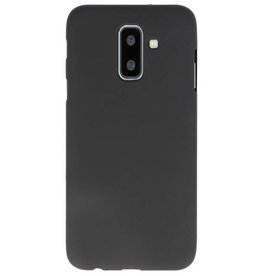 Coque TPU Couleur pour Samsung Galaxy A6 Plus Noir