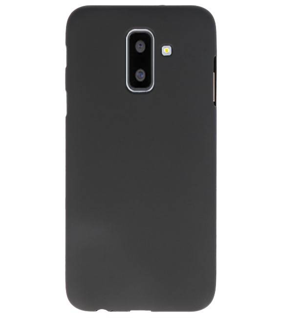 Color TPU Case for Samsung Galaxy A6 Plus Black