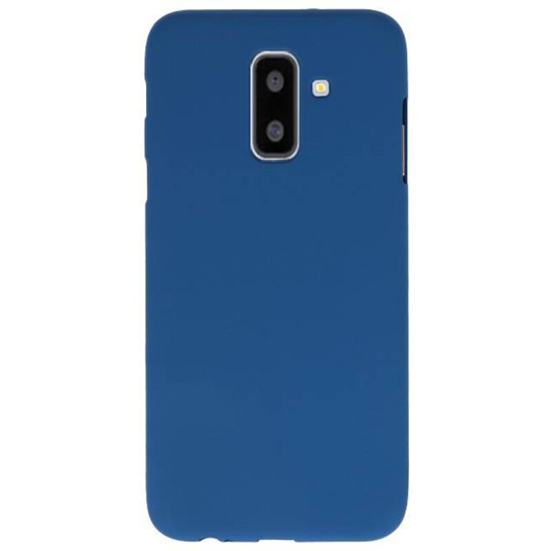 Custodia in TPU a colori per Samsung Galaxy A6 Plus Navy