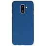 Custodia in TPU a colori per Samsung Galaxy A6 Plus Navy