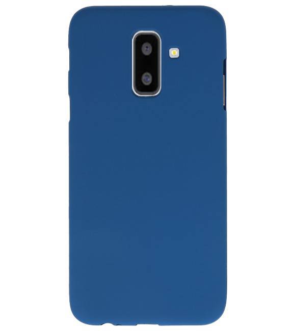 Color TPU Case for Samsung Galaxy A6 Plus Navy