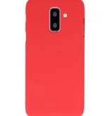 Farb-TPU-Hülle für Samsung Galaxy A6 Plus Red