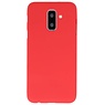 Color TPU Case for Samsung Galaxy A6 Plus Red