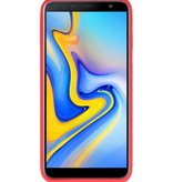 Farb-TPU-Hülle für Samsung Galaxy A6 Plus Red