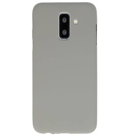 Custodia in TPU a colori per Samsung Galaxy A6 Plus Grey