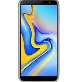 Farve TPU Taske til Samsung Galaxy A6 Plus Grå