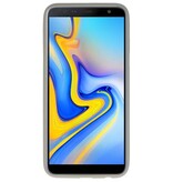 Coque TPU Couleur pour Samsung Galaxy A6 Plus Gris