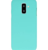 Color TPU Hoesje voor Samsung Galaxy A6 Plus Turquoise