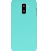 Coque TPU couleur pour Samsung Galaxy A6 Plus Turquoise
