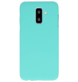 Color TPU Case for Samsung Galaxy A6 Plus Turquoise