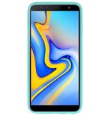 Funda TPU en color para Samsung Galaxy A6 Plus turquesa