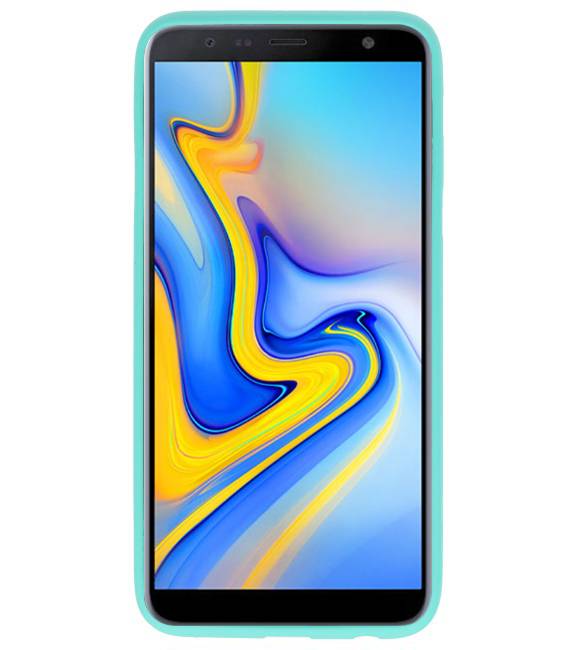 Farb-TPU-Hülle für Samsung Galaxy A6 Plus Turquoise