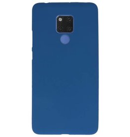 Coque TPU couleur pour Huawei Mate 20 X Navy