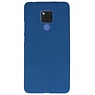 Funda TPU en color para Huawei Mate 20 X azul marino