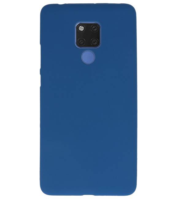 Polijsten Weigeren Onnodig Funda TPU en color para Huawei Mate 20 X azul marino - Mobielfashion.nl