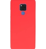 Color TPU Hoesje voor Huawei Mate 20 X Rood