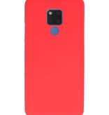 Farve TPU Taske til Huawei Mate 20 X Red