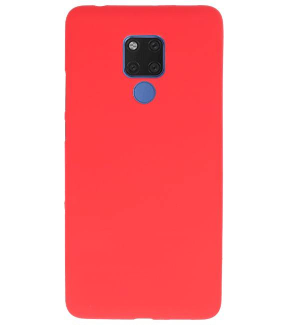 Coque TPU couleur pour Huawei Mate 20 X Red
