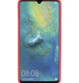 Color TPU Hoesje voor Huawei Mate 20 X Rood