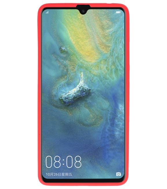 Color TPU Case for Huawei Mate 20 X Red