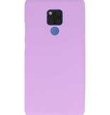 Color TPU Case for Huawei Mate 20 X Purple