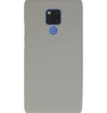 Color TPU Hoesje voor Huawei Mate 20 X Grijs